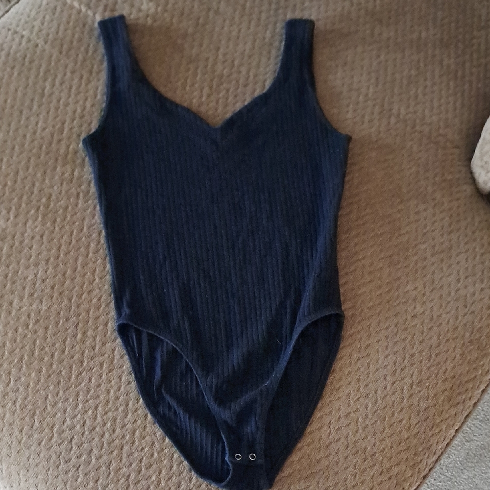 Flying Colors 1990s Vneck Bodysuit